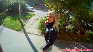 i spied on teen 18+ getting fucked outdoors