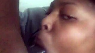 Big Black Cock Gets Sucked Hard By Young Mommy In Intense Session