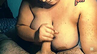 Chubby Babe with Big Tits Gives the Best Blowjob Ever!