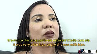 Briga Dela with Meu Padrasto in Steamy Doggystyle Encounter