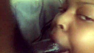 Big Black Cock Gets Sucked Hard By Young Mommy In Intense Session