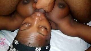 no teeth eyes open girl suck big dick cumload in mouth