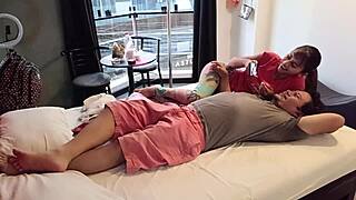 Latina with tight pussy fucked in hotel, craving more action