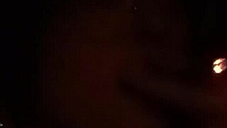 Public Car Ride With Tits Exposed