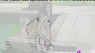 Petite Natural Babe Hilary C Strips Down to Reveal Hot All-Natural Body.