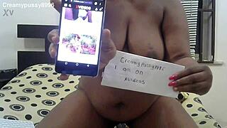 i created a verification video featuring my indian bbw body