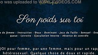 his weight presses on you in french softcore audio