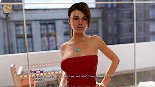 Exploring inside Jennifer 51 game world