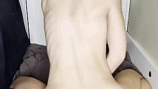 Watch me fuck this k9 dildo deep with knot