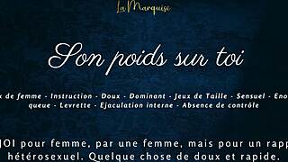 his weight presses on you in french softcore audio