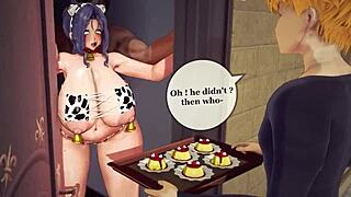 omg hex maniac is getting fucked hard with her big wet tits and ass 😍