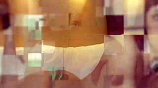 Spanish milf fingers her pussy to intense orgasm