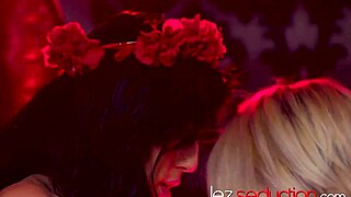 I watch Jessie and Judy fuck sensually.