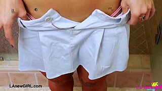 I'm Captivated by This Blonde Model in a Sensual Shower Scene