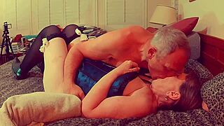 granny nurse in costume gets into finger fucking at hospital chapel