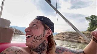 want to fuck this horny girl at boat party?