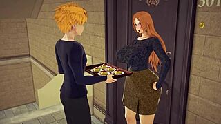 omg hex maniac is getting fucked hard with her big wet tits and ass 😍