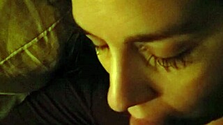 Come on, see this hot amateur slut gag on my cock with intense throatfucking!