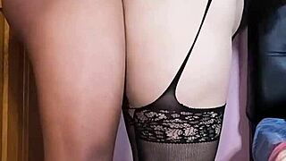 latina teen screams during rough anal creampie