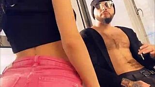 I'm watchin hot pornstar Sasha Rose dance a sexy striptease.