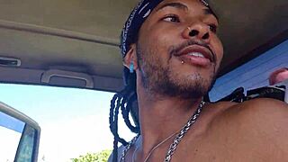 Interracial Car Ride Turns Into Intense Fucking in the Woods