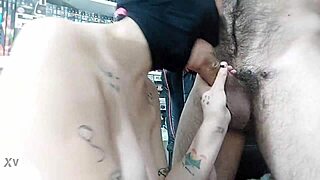 Sucking Monster Cock