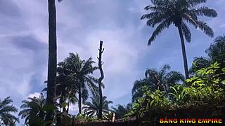 Addicted wife begs for hardcore sex by stream