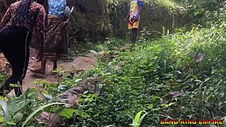 Addicted wife begs for hardcore sex by stream