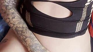 Neighbor watches me masturbate wet pussy by the window