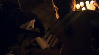 Pyro Slut Enjoys Fire Play And Sex In Shower