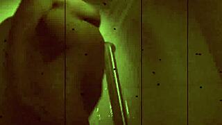 Sexy Dahlia's Naughty Shower Fun Gets Steamy Hot