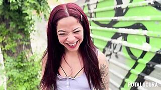 Brenda Kitty rides Torbe's cock in missionary