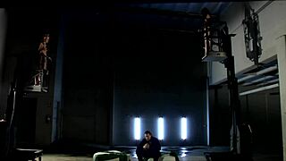 Blonde young threesome with shaved pussy blowjob and cum