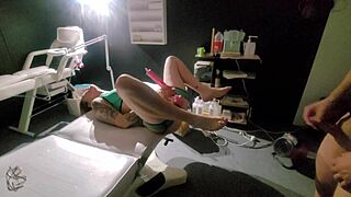 i massaged a stranger girl in hot costume but she got fucked and squirted all over