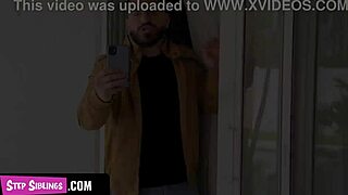 So, they got caught stuck and ended up fucking hard on the sofa