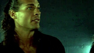 Blonde young threesome with shaved pussy blowjob and cum