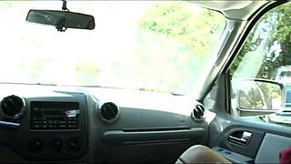 Brunette teen BLOWJOB and FUCK