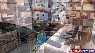 teen shoplifter pussy rammed by officer