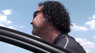 amateur homemade session with two new girls bent over in doggystyle