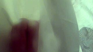 Sexy Dahlia's Naughty Shower Fun Gets Steamy Hot