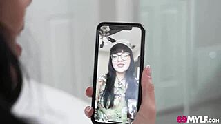 Stepmom Seduces 18+ Puck for Wild Cock Sitting