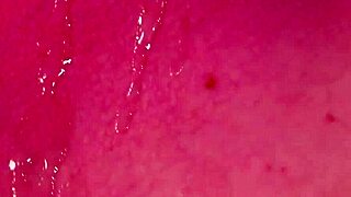 Naughty hottie swallows jizz load on her face