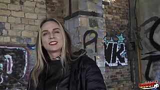 german scout seduces russian aura sin for hard anal casting