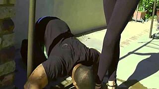 cum on lacy's big tits with big black cock domination