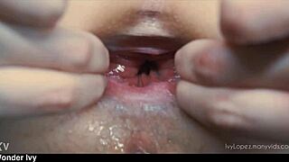 Teen Latina Gapes Ass Hard