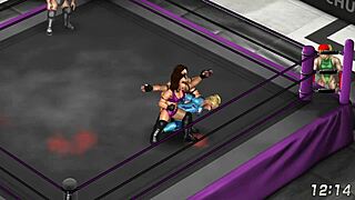 Fire Pro Wrestling World 18: Ryona With Cammy And Samus