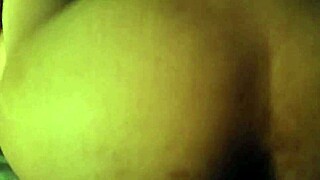 This latina milf is taking that young guy's big black cock deep in her ass! 😈