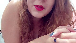 i'm a brazilian milf crossdressing on webcam answering questions about my daily life