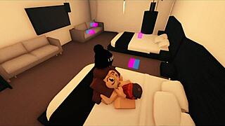 the slut gets roughly sucked and deepthroated by big black cock in wet sex session