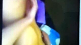 french beauty teases with toys on webcam, hinting at more